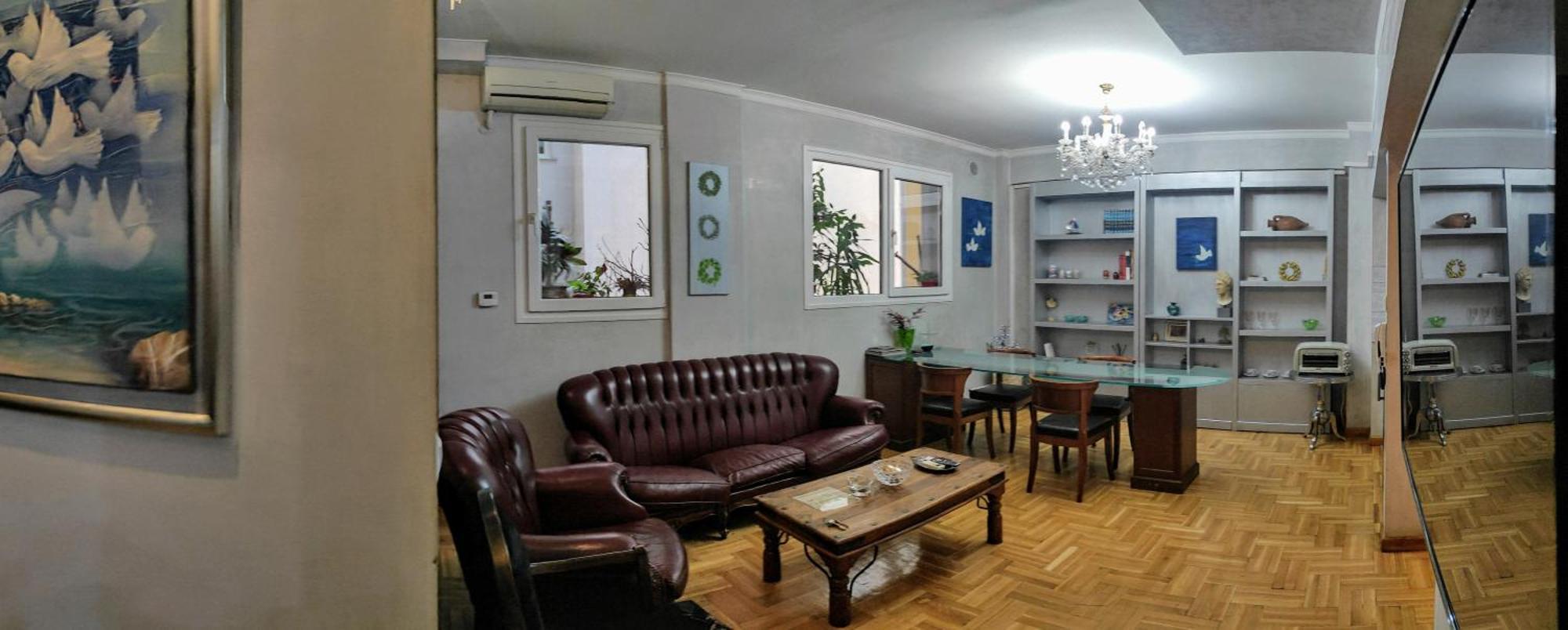 Elegant Luminous Downtown Apartment Thessaloníki Luaran gambar