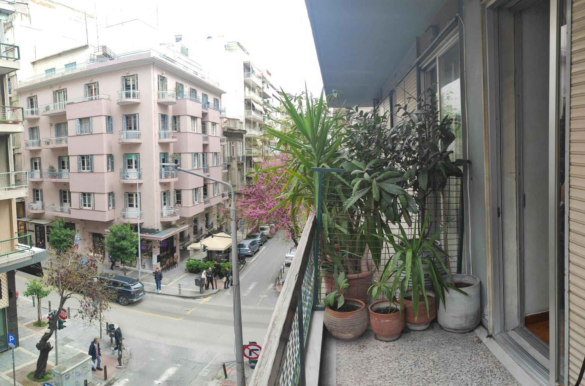Elegant Luminous Downtown Apartment Thessaloníki Luaran gambar